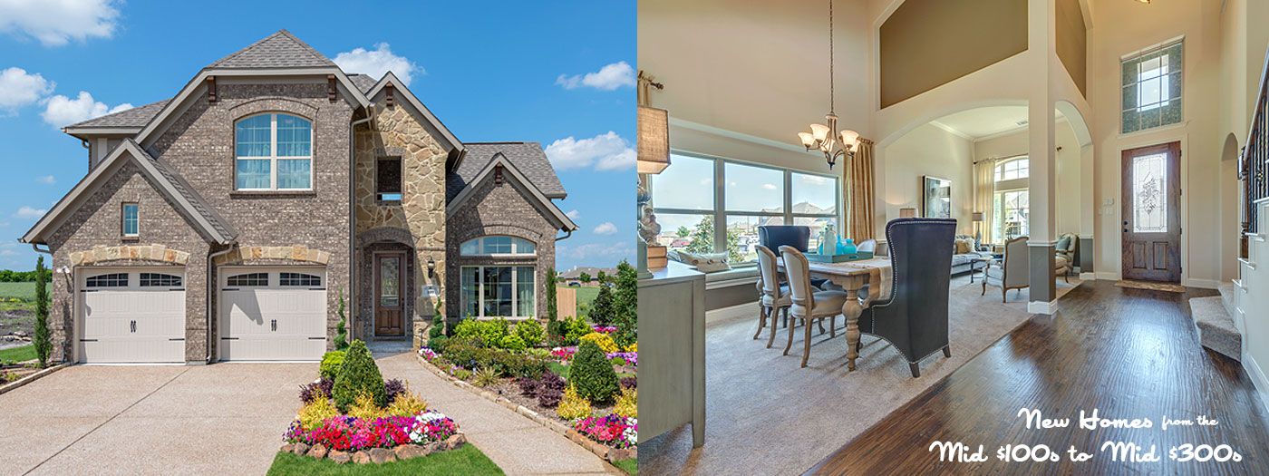 Woodcreek New Homes Fate Texas New Homes