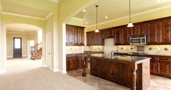 model kitchen of woodcreek