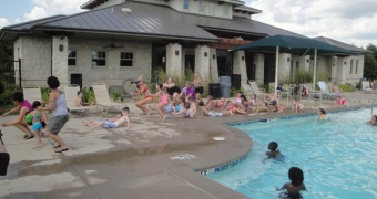 woodcreek fun and games at the pool