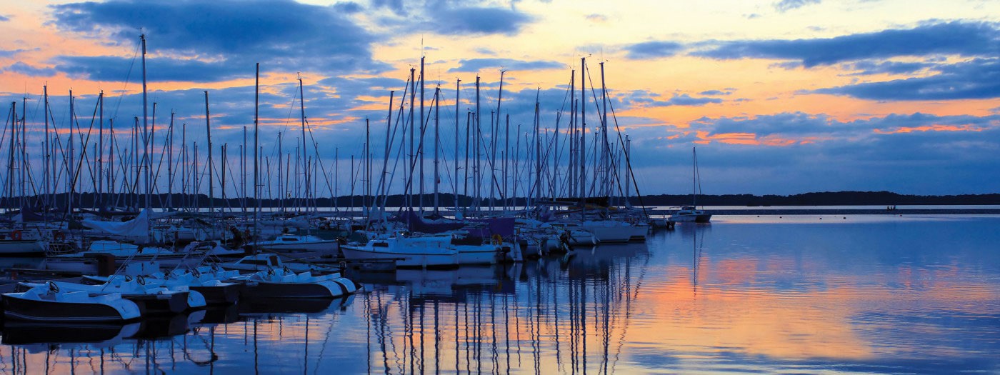 Sailboats on the Water