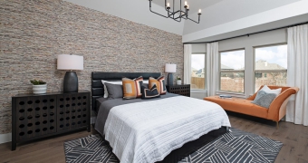 bedroom by TriPointe Homes at Woodcreek