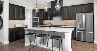 kitchen by TriPointe Homes at Woodcreek