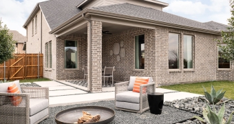 back patio by TriPointe Homes at Woodcreek